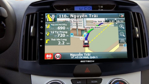 Màn hình DVD Android xe Hyundai Elantra 2007 - 2010 | Gotech GT6 New